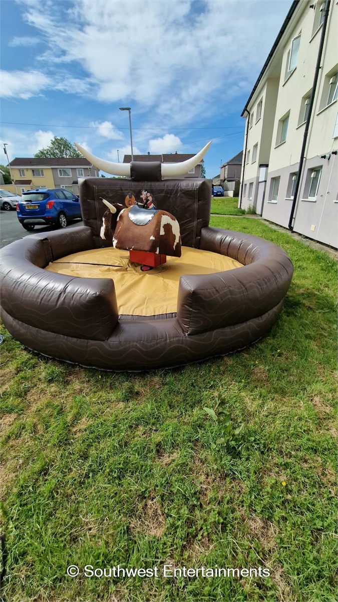 Rodeo Bull Hire Devon and Photo Booth Hire Devon.